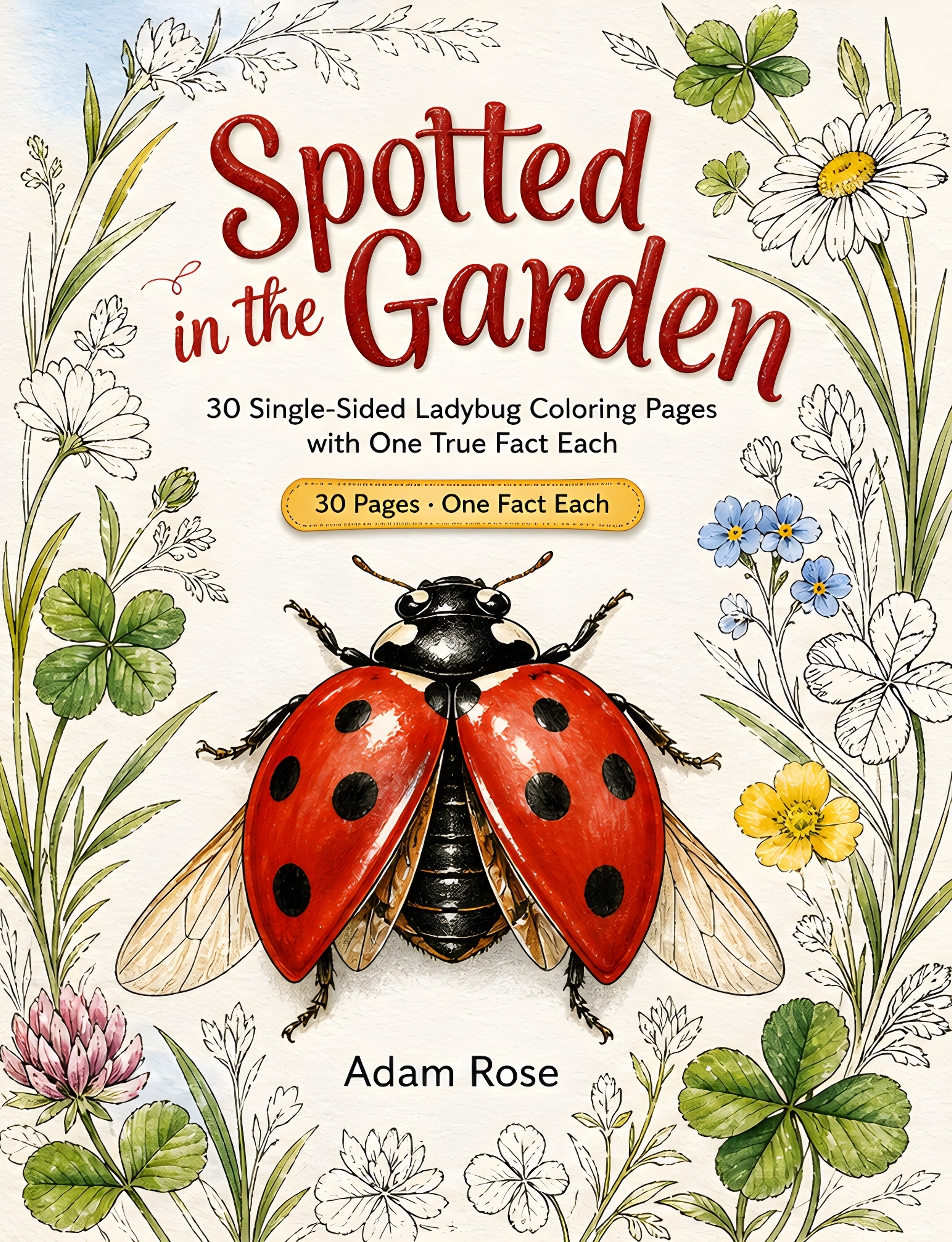Cover of Spotted in the Garden by Adam Rose
