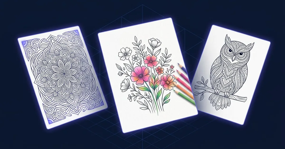 Best Coloring Book Niches for Amazon KDP: 9 Categories That Sell