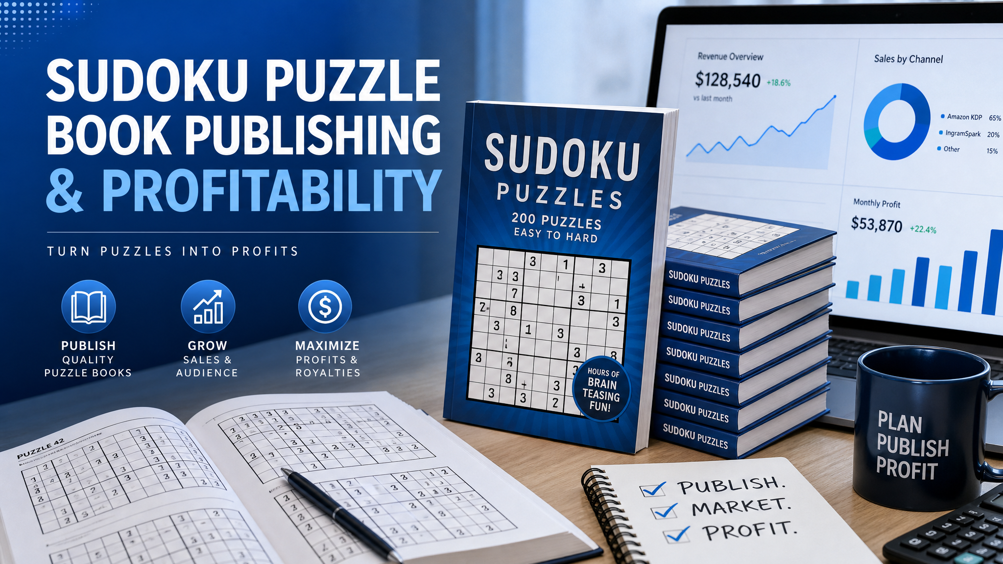Sudoku Book KDP: How to Publish Profitably