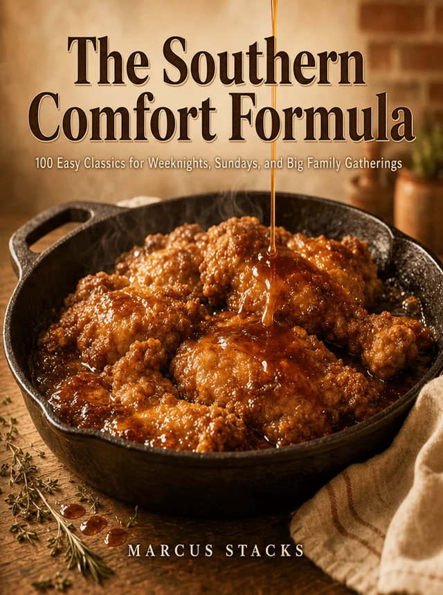 The Southern Comfort Formula — real book cover generated by KDP Builder