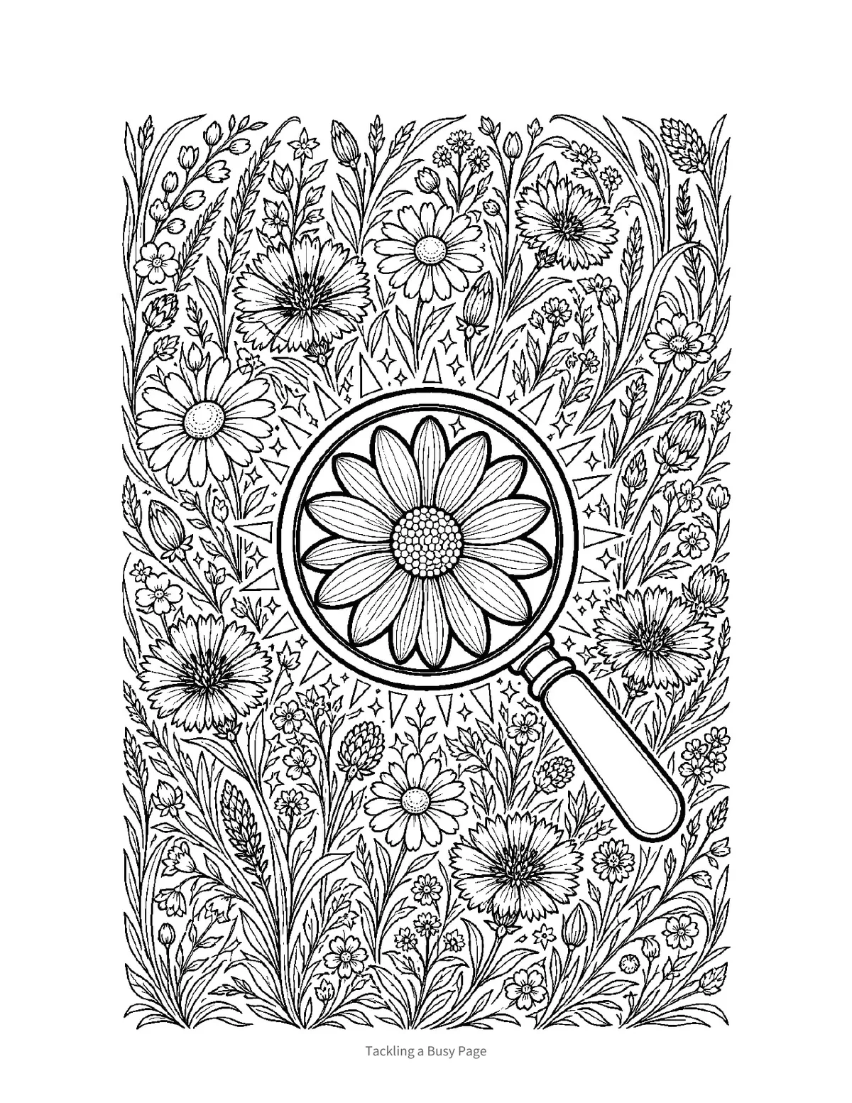 Wildflower Meadows — actual interior page