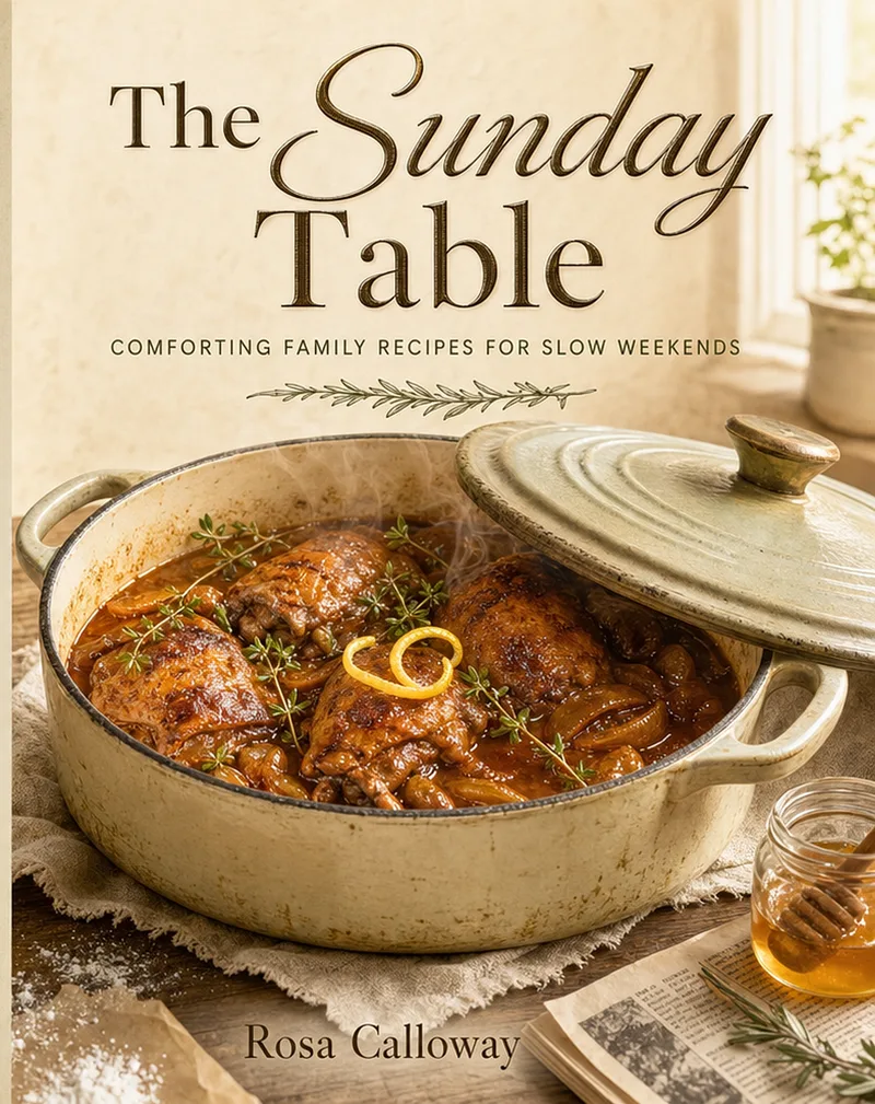 The Sunday Table — actual generated cover