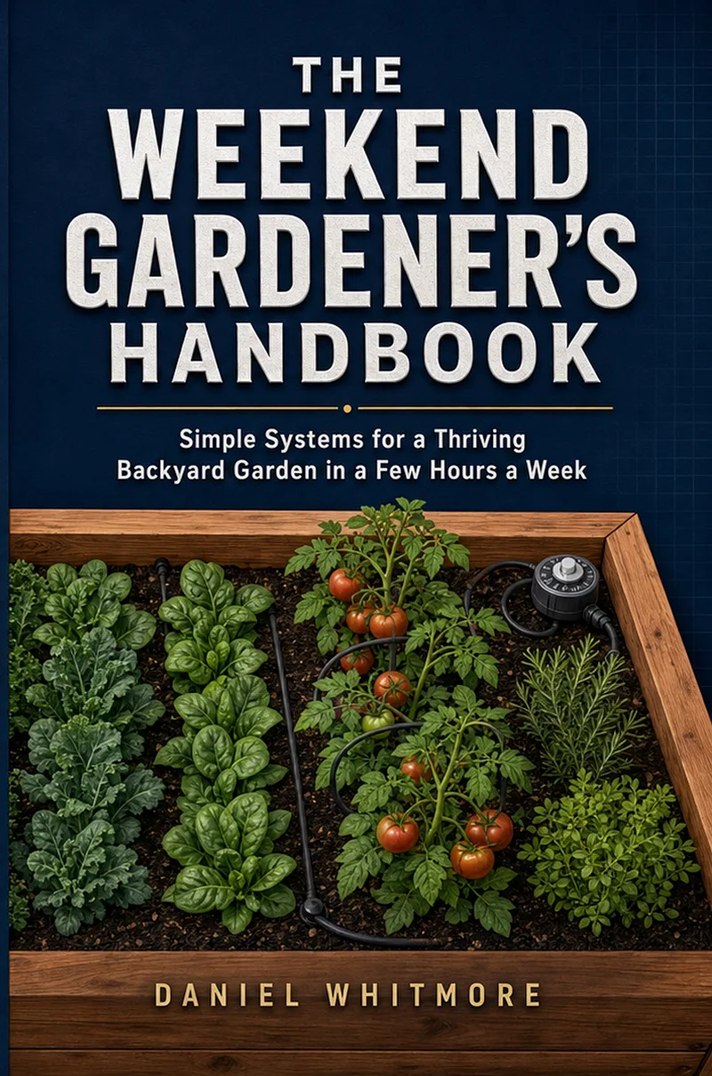 The Weekend Gardener's Handbook — actual generated cover