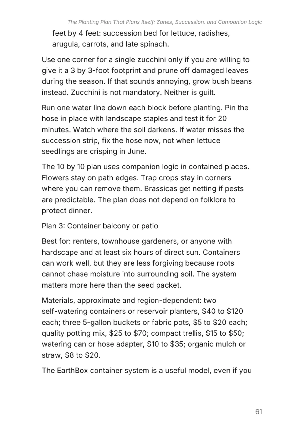 The Weekend Gardener's Handbook — actual interior page