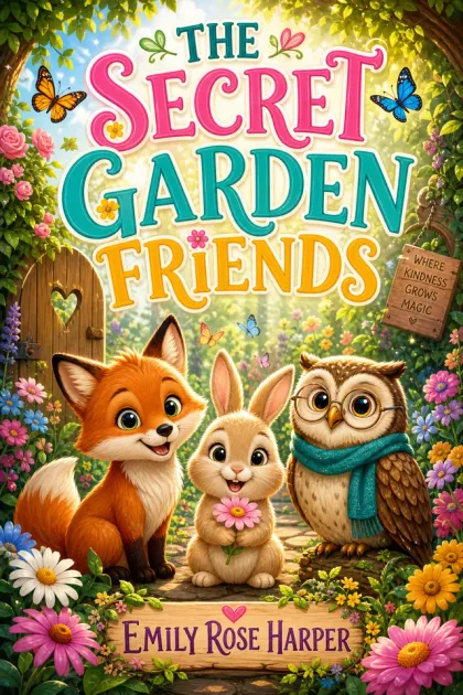 AI-illustrated children's picture book cover
